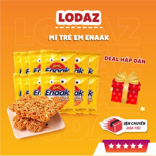 Mì trẻ em Enaak [1 hộp x 24 gói],mì tôm trẻ em ăn liền, snack mì ăn vặt siêu ngon tại Hà Nội.