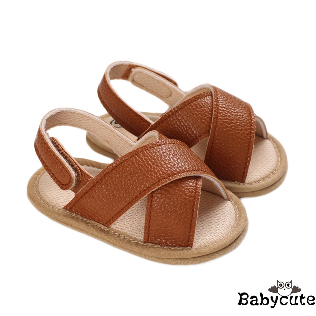 Xăng đan Quai Chéo Chống Trượt 5 Màu Thời Trang Mùa Hè Cho Bé