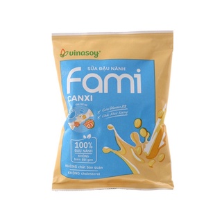 Combo 5/10 bịch sữa đậu nành fami canxi 200ml