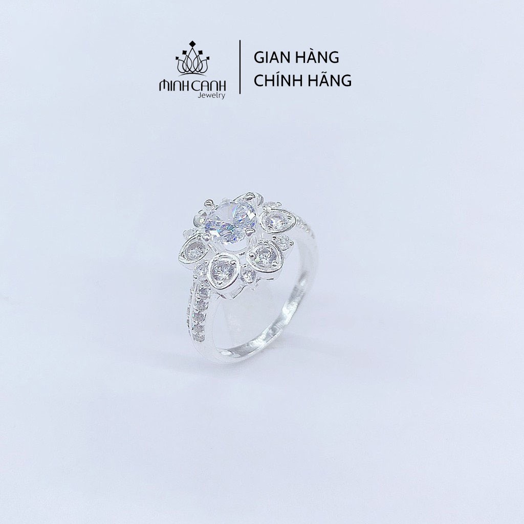 Nhẫn Bạc Nữ Hoa Sen Quốc Hoa - Minh Canh Jewelry