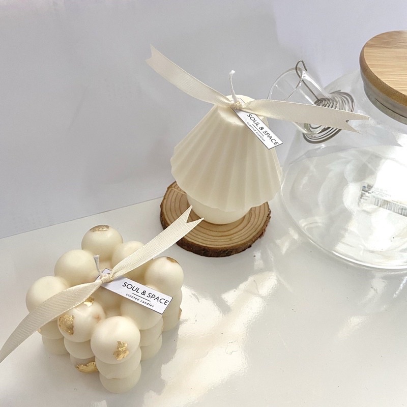Nến thơm handmade cao cấp hình khối rubik phong cách Hàn Quốc