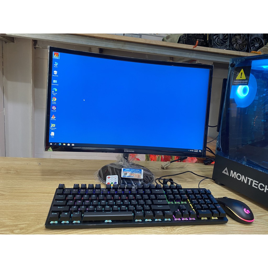 Màn hình máy tính để bàn, màn hình cong, màn hình 24 inch, 75hz, màn hình Q24 Forest Angle, BJX, MSI | BigBuy360 - bigbuy360.vn