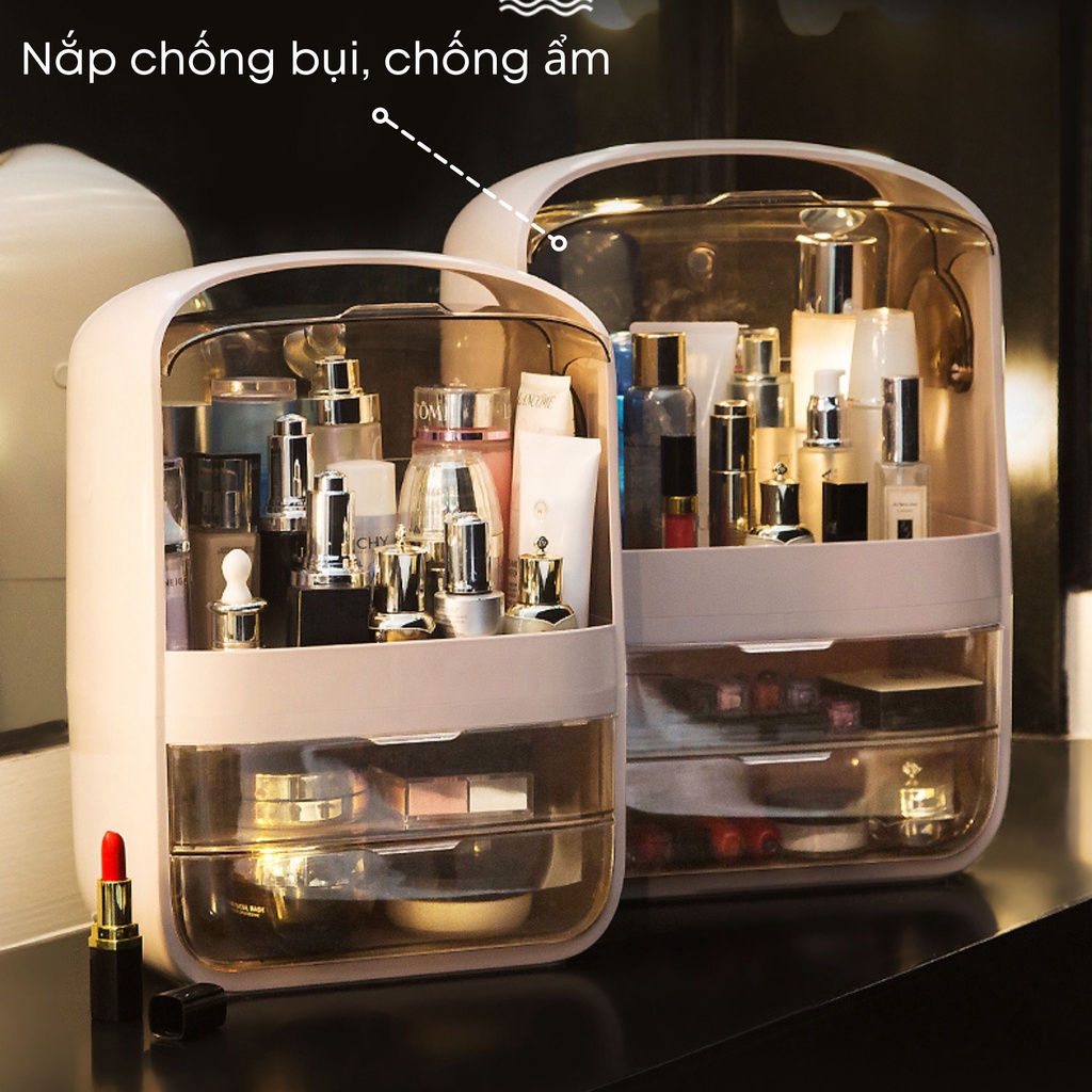 Kệ Đựng Mỹ Phẩm Nhập Khẩu 3 Tầng Cao Cấp Lịch Sự Tiện Lợi KEENGSTORE KMP01