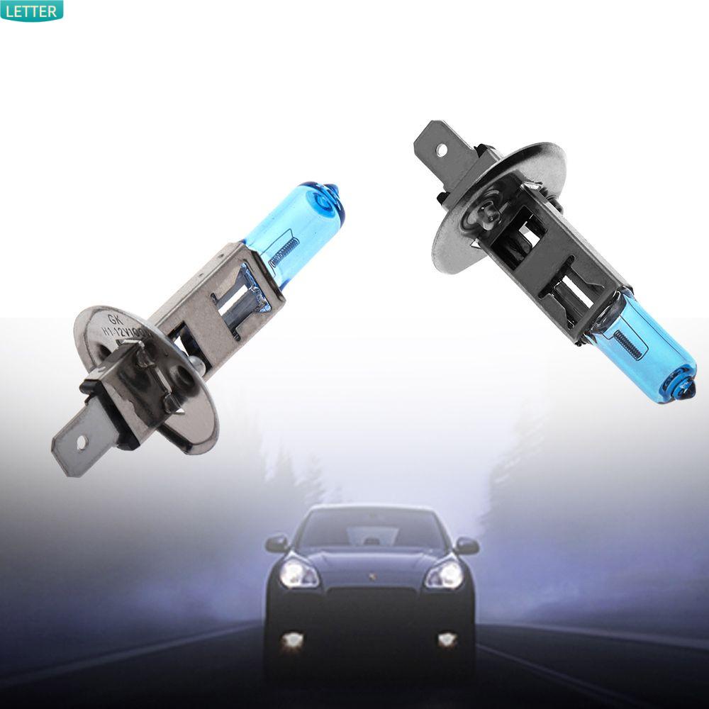 Bóng đèn pha led xenon 6000k h1 h3 100w siêu sáng cho xe hơi