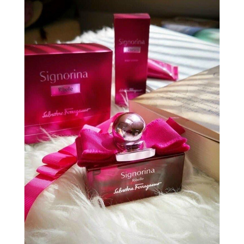 Vial Mẫu thử nước hoa nữ Salvatore Ferragams Signorina Misteriosa/Ribelle edp 1.5ml Italy