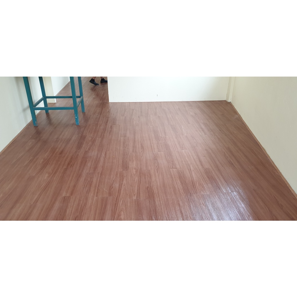 GIAO HỎA TỐC 1 Mét sàn nhựa giả gỗ, tự dán, sẵn keo. KT 91.44cmx15.24cm