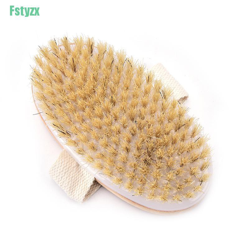 Bàn chải khô massage toàn thân mềm mại dùng tại nhà hoặc spa