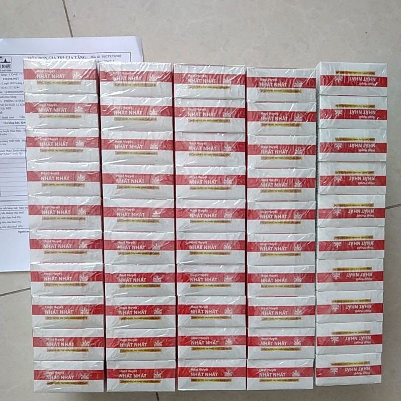 Hoạt Huyết Nhất Nhất Hộp 30 Viên Chính Hãng Giúp Bổ Máu Tăng Tuần Hoàn