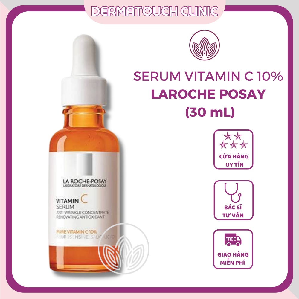 ✅[Chính Hãng] Serum Pure Vitamin C10 La Roche-Posay giúp cải thiện và làm sáng da