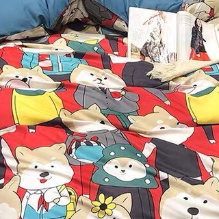 Bộ chăn ga gối vỏ chăn Cotton Poly