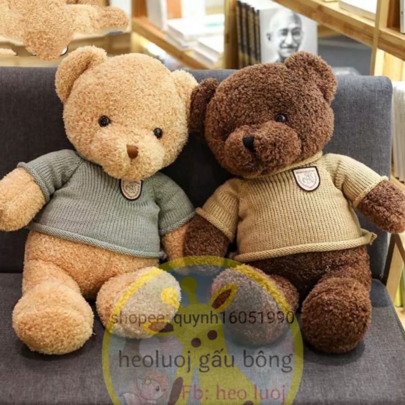 ❌GẤU BÔNG 𝐂𝐀𝐎 𝐂𝐀̂́𝐏 gấu Teddy  Thú Nhồi Bông  Mềm Mịn Sang Trọng Đồ Chơi Nhồi Bông Quà Tặng Cho Bé