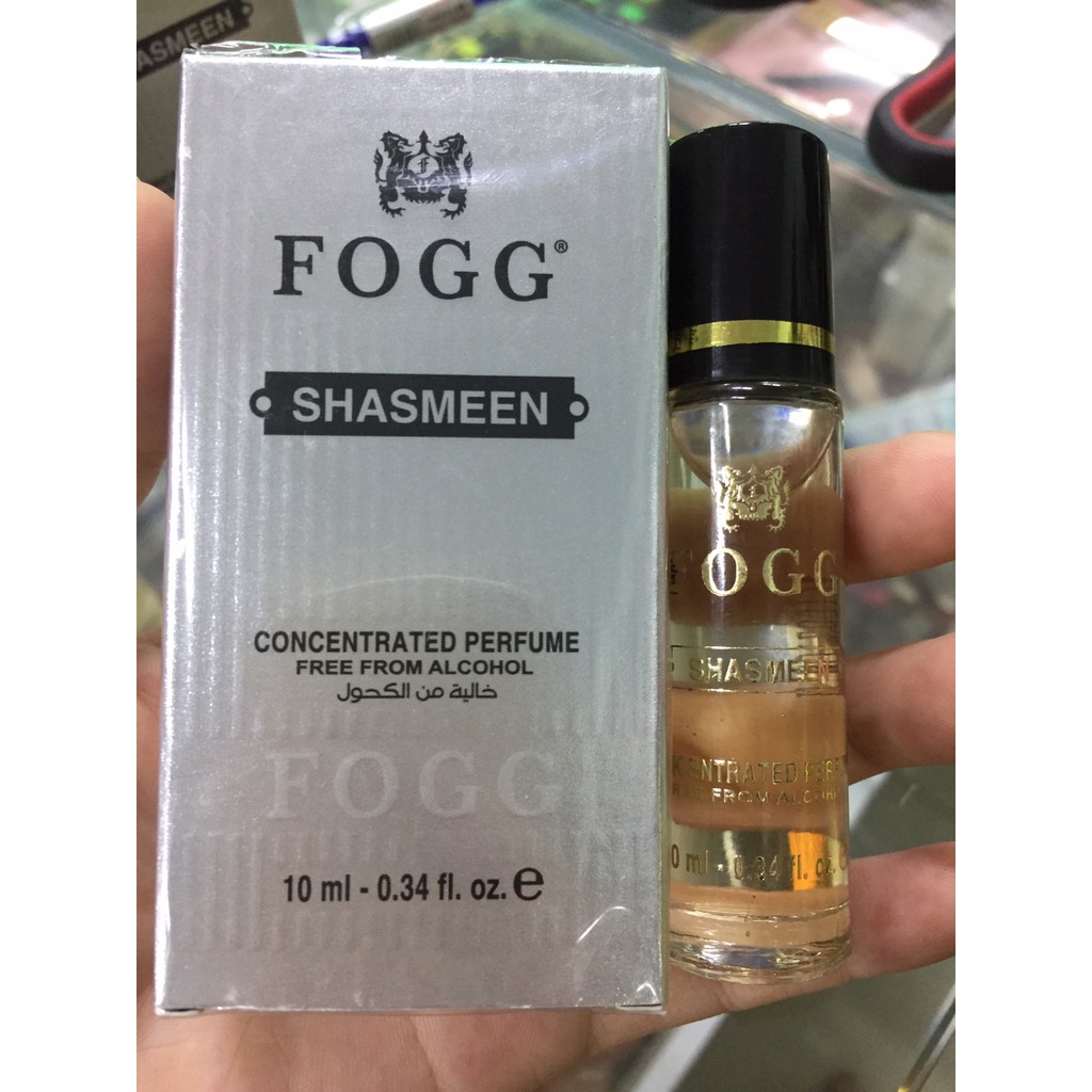 TINH DẦU NƯỚC HOA FOGG KHÔNG CỒN DẠNG LĂN 10 ML CÓ NHIỀU MÙI CHO KHÁCH CHỌN LỰA