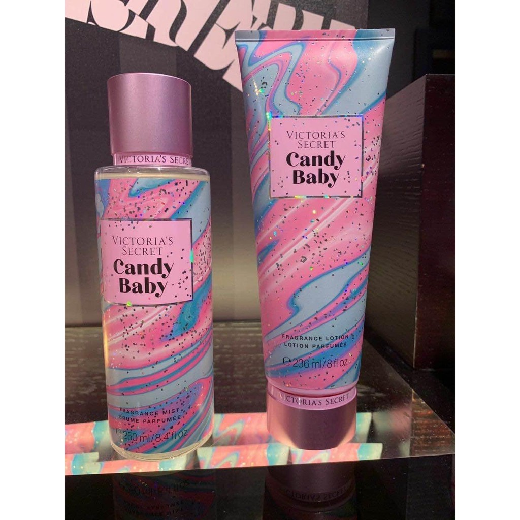 Set xịt thơm và dưỡng Candy Baby của Victoria’s Secret