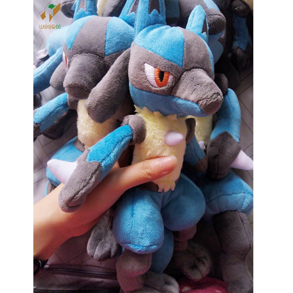 Gấu bông pokemon anime đấu sĩ Lucario 30cm