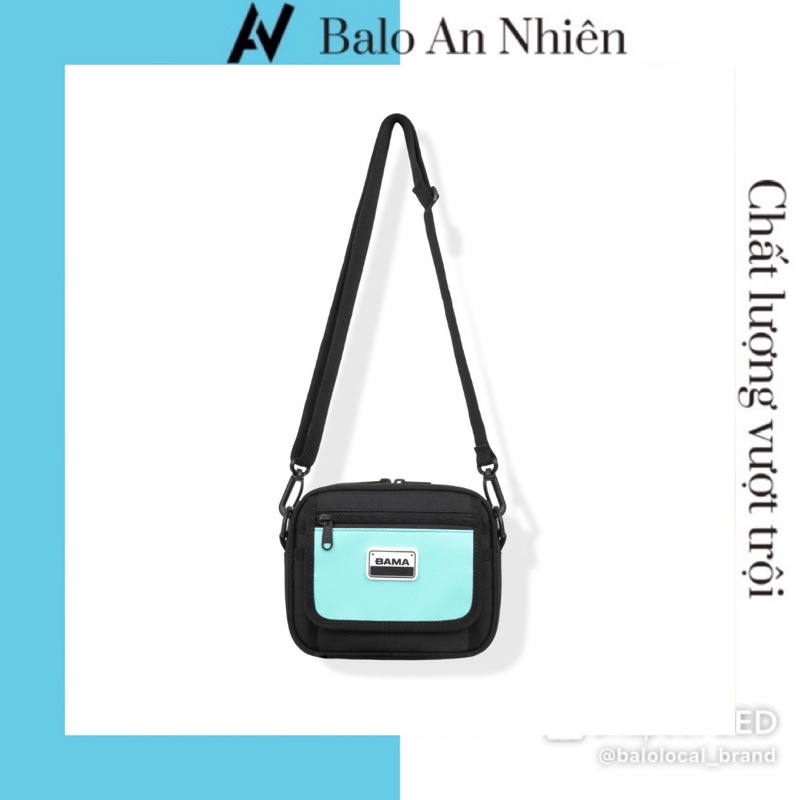Túi Đeo Chéo Nam, Nữ BAMA® - SHOULDER BAG - Màu Xanh Biển (Sản Phẩm Cao Cấp, Nói KHÔNG Với Hàng Kém Chất lượng)