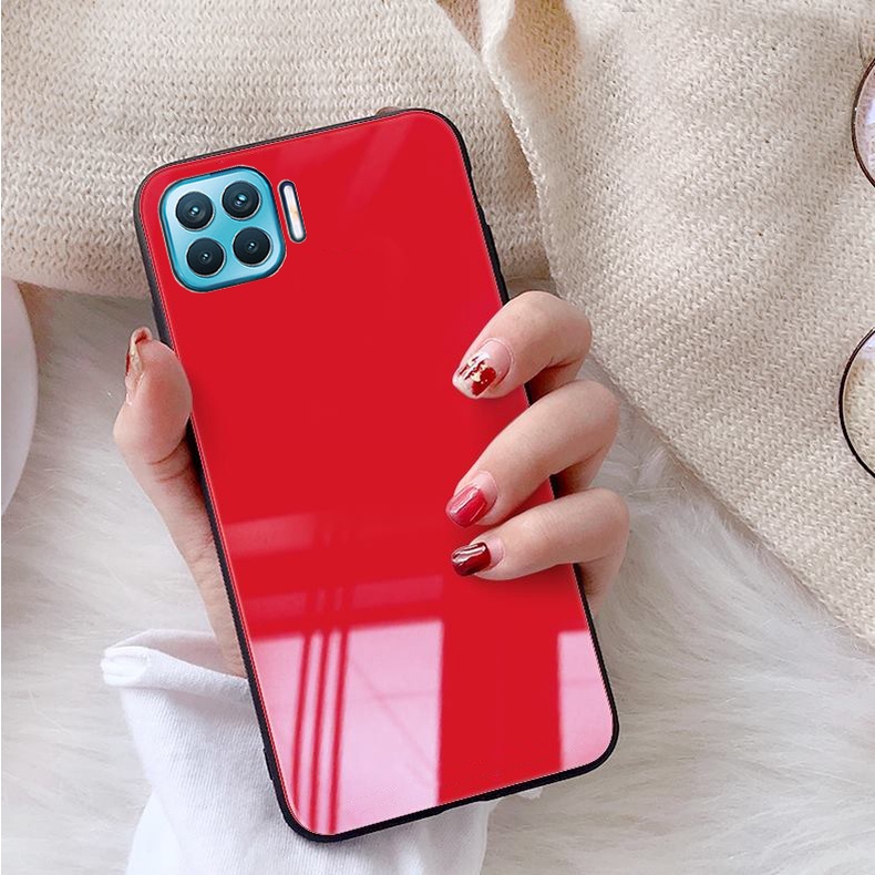 Ốp Lưng OPPO A73, A93 Mặt kính gương sáng bóng cao cấp