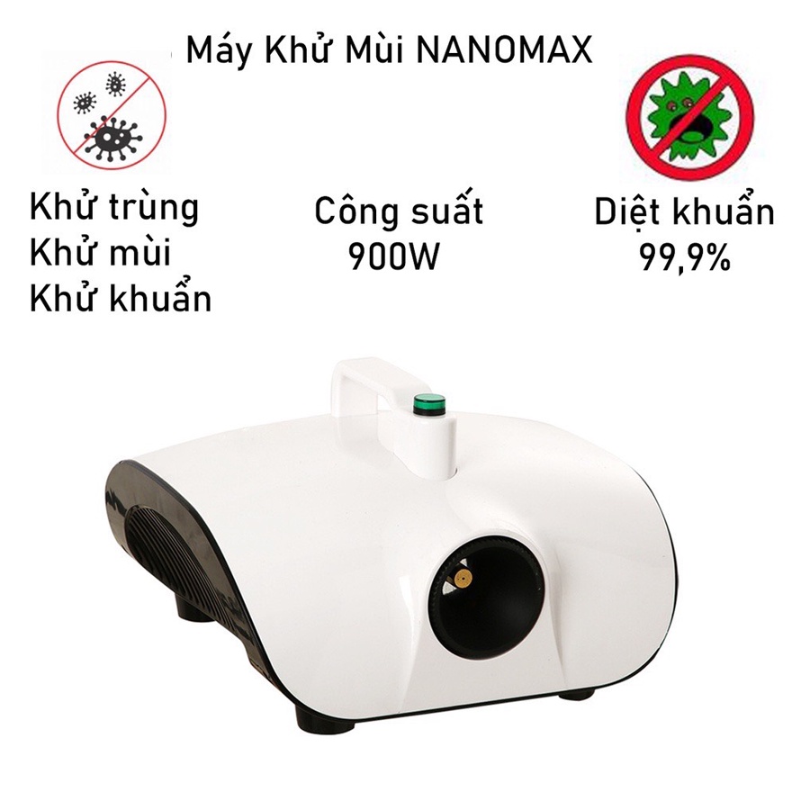 Máy khử khuẩn Nano cầm tay - Công nghệ Nano bạc phun sương diệt khuẩn, loại trừ nấm mốc cho ô tô, gia đình, văn phòng