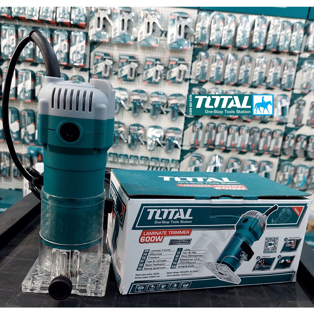 Máy phay gỗ - máy soi gỗ nhỏ 6mm Total TLT6001