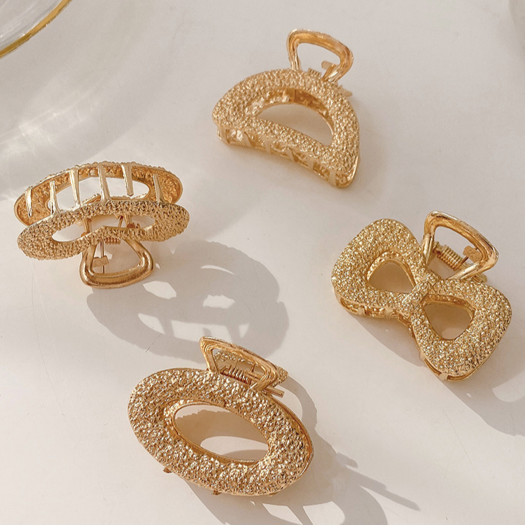 Kẹp Tóc Kim Loại Phong Cách Hàn Quốc Xinh Xắn Cho Nữ