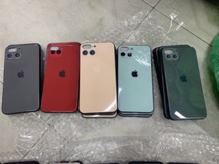 Ốp lưng iphone6G,6plus,7G/8G,7plus/8plus,X,XSmax dẻo viềng lưng kính