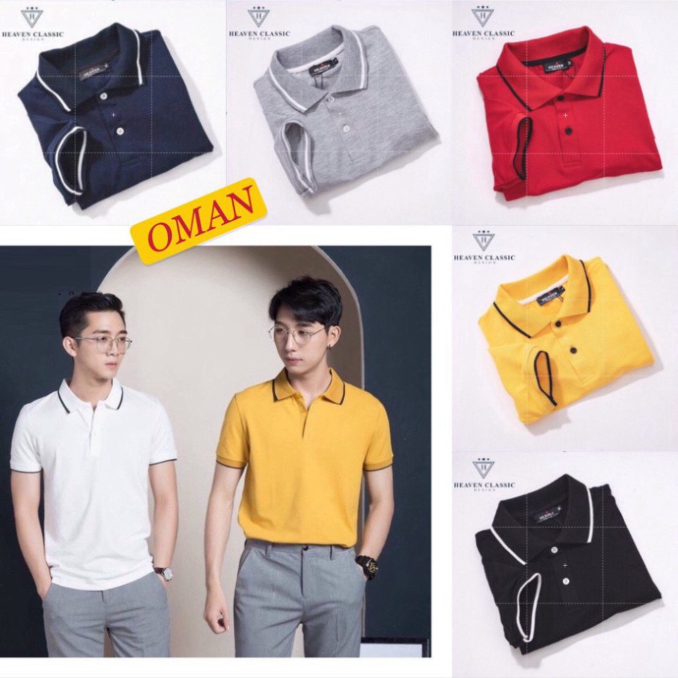Áo phông nam - nữ, áo polo cộc tay cổ viền cao cấp - thời trang vip | BigBuy360 - bigbuy360.vn