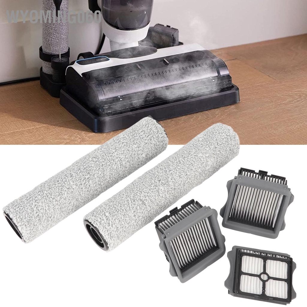 Wyoming060 Bộ lọc bàn chải con lăn sàn thay thế hiệu quả mềm cho máy giặt có dây TINECO STEAM