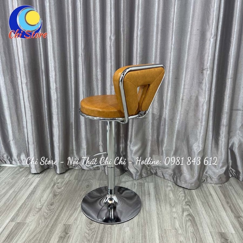 Ghế Makeup, Ghế Trang Điểm, Ghế Quầy Bar Tựa Xoay Bọc Da Cao Cấp Mẫu Mới Nhất