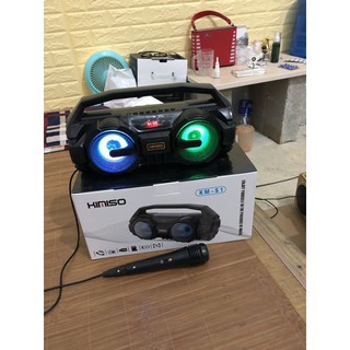 Loa bluetooth kèm micro hát Karaoke KIMISO s1, s2