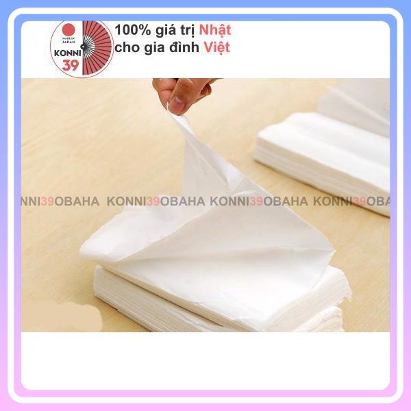 Giấy ăn khô Nepia set 5 hình hoa dai mịn, không bụi, không chứa chất độc hại,150 tờ đôi 2 lớp