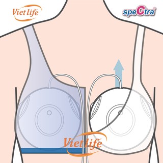 Hút sữa rảnh tay Spectra Handsfree cup