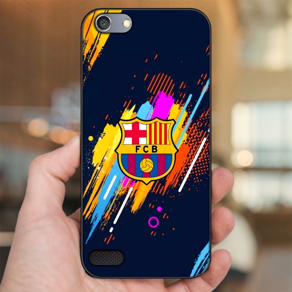 Ốp lưng Oppo A33 Neo 7 viền đen in hình Barcelona Barca