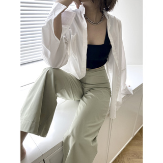 Áo Sơ Mi Trắng Oversize - HOO DESIGN