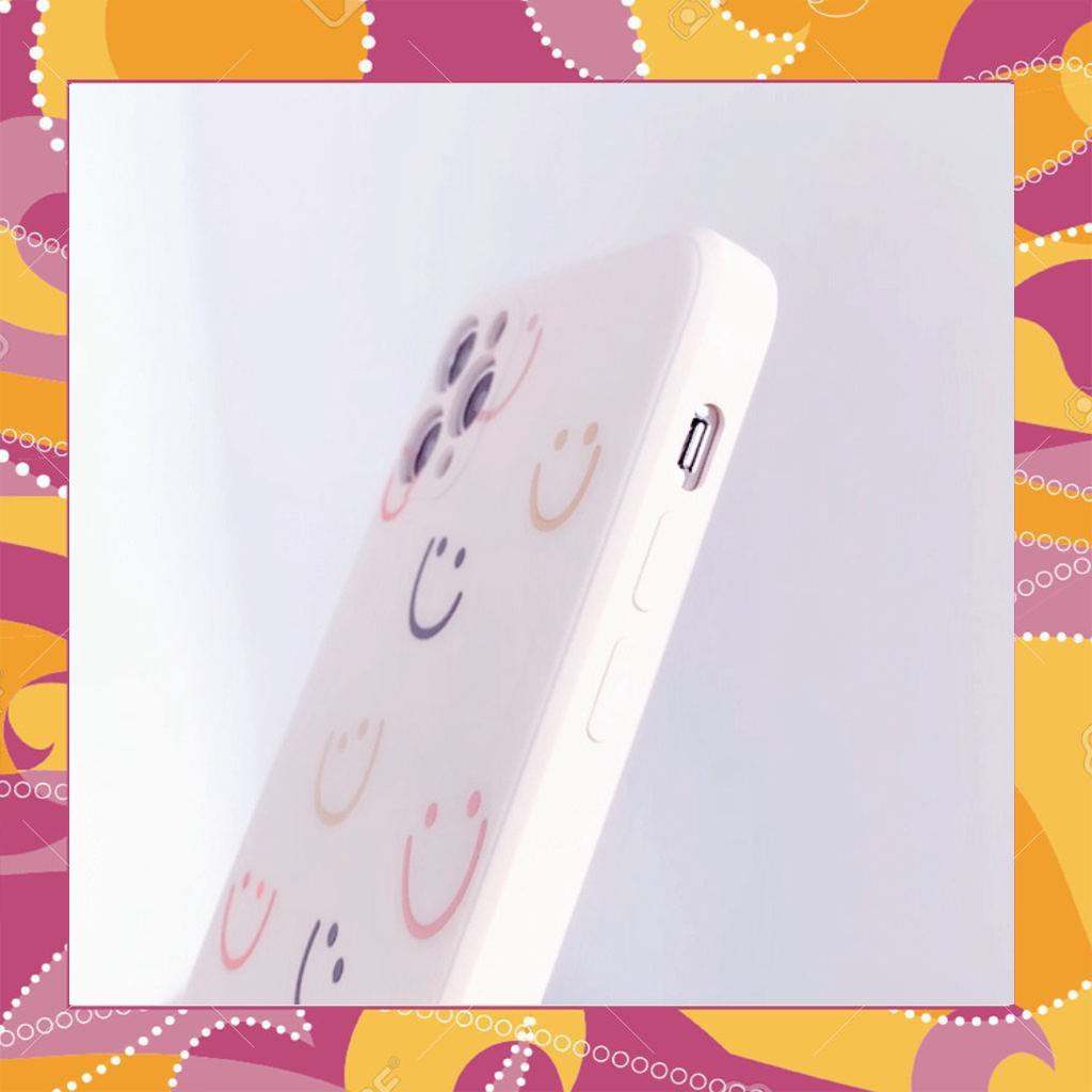 Ốp lưng iphone ✨DECASE's ✨ BASIC Mặt cười cạnh vuông 6/6plus/6s/6splus/7/7plus/8/8plus/x/xr/xs/11/12/13/pro/max/plus | BigBuy360 - bigbuy360.vn