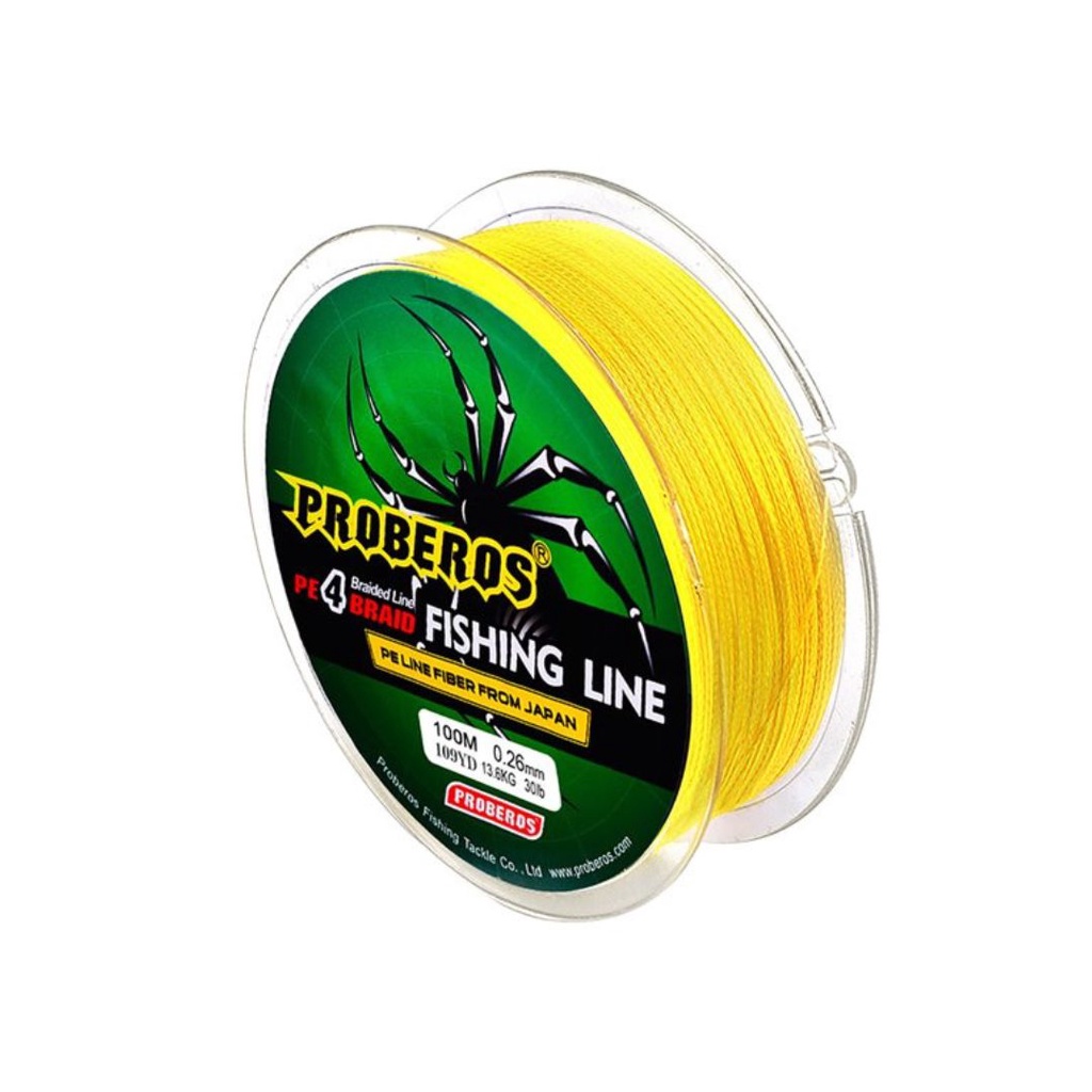 Dù câu cá SPIDER X4 siêu bền 100M 4 màu