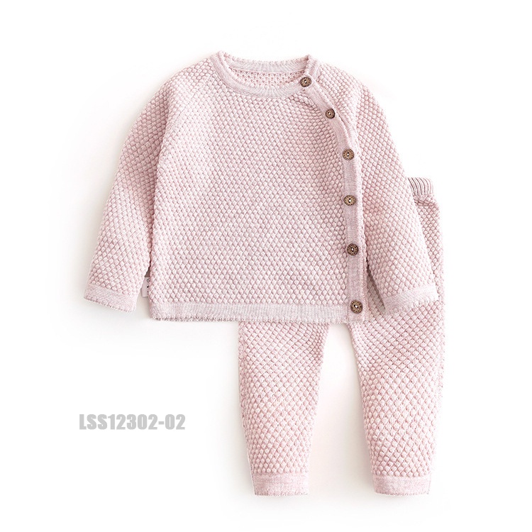 Bộ len mỏng 1 mặt cho bé từ 3 đến 36 tháng