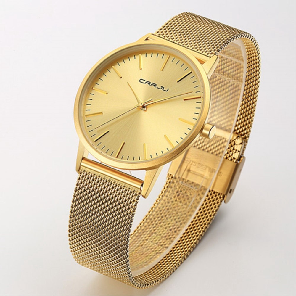 Đồng Hồ CRRJU 2117 Cho Nam Chất Liệu Thép Không Rỉ Thiết Kế Mỏng Thời Trang | BigBuy360 - bigbuy360.vn