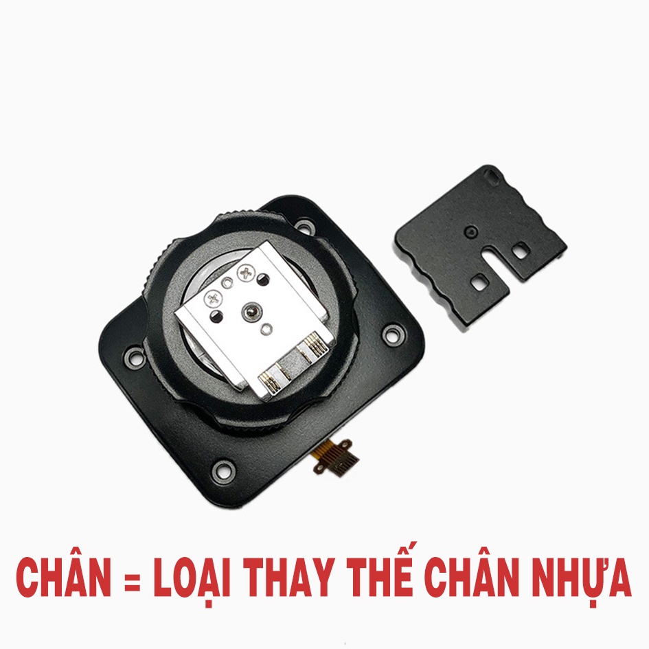 Chân Đế - Hotshoe Đèn Flash Godox V860 iii và V1 Canon/Nikon/Sony chân sắt