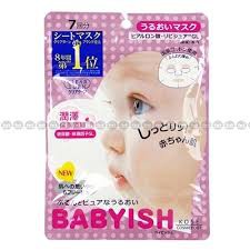 Combo 2 * 7 miếng mặt nạ Kose Babyish Mask Nhật Bản