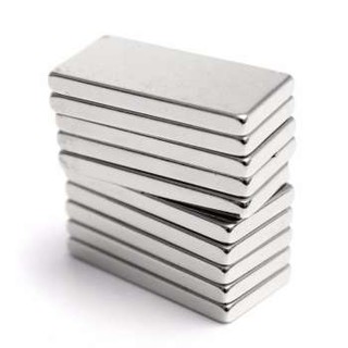 Bộ 10 viên nam châm đất hiếm 20x10x2mm siêu từ tính