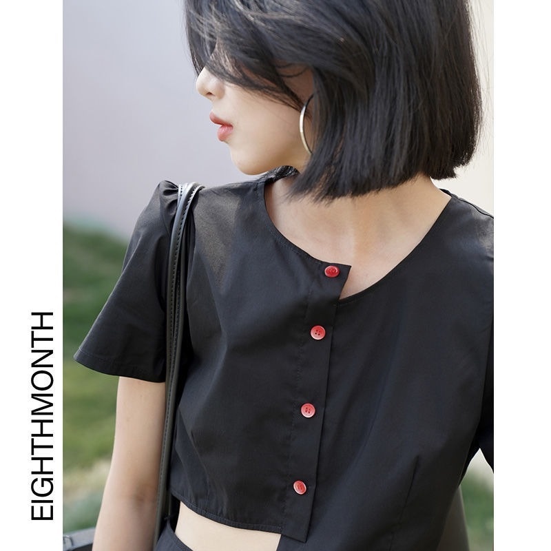 Đầm Đen Phong Cách Retro Pháp Hợp Mùa Xuân Thu