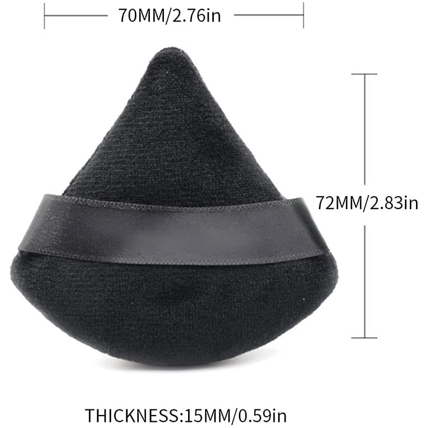 [Hàng mới về] Set 2 mút trang điểm hình tam giác tiện dụng