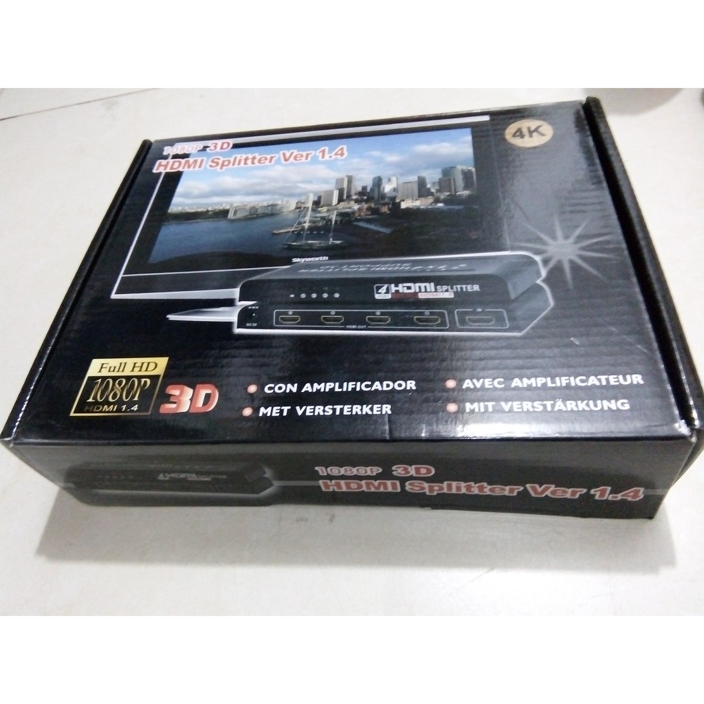 Bộ chia HDMI 1 ra 4 loại dài ( 4k)