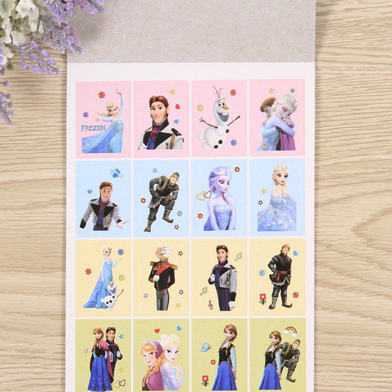 Sổ tô màu kèm sticker dán khổ A6 cho bé