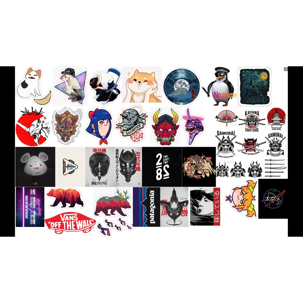 STICKER dán Vali, xe, barber shop, Mũ bảo hiểm , macbook, đàn, tường... Nhập mã GIẢM GIÁ 15k khi mua từ 3 set
