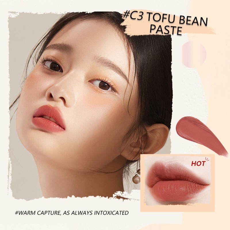 Son Lì 8 Màu Tùy Chọn Lâu Trôi Chống Dính Không Thấm Nước