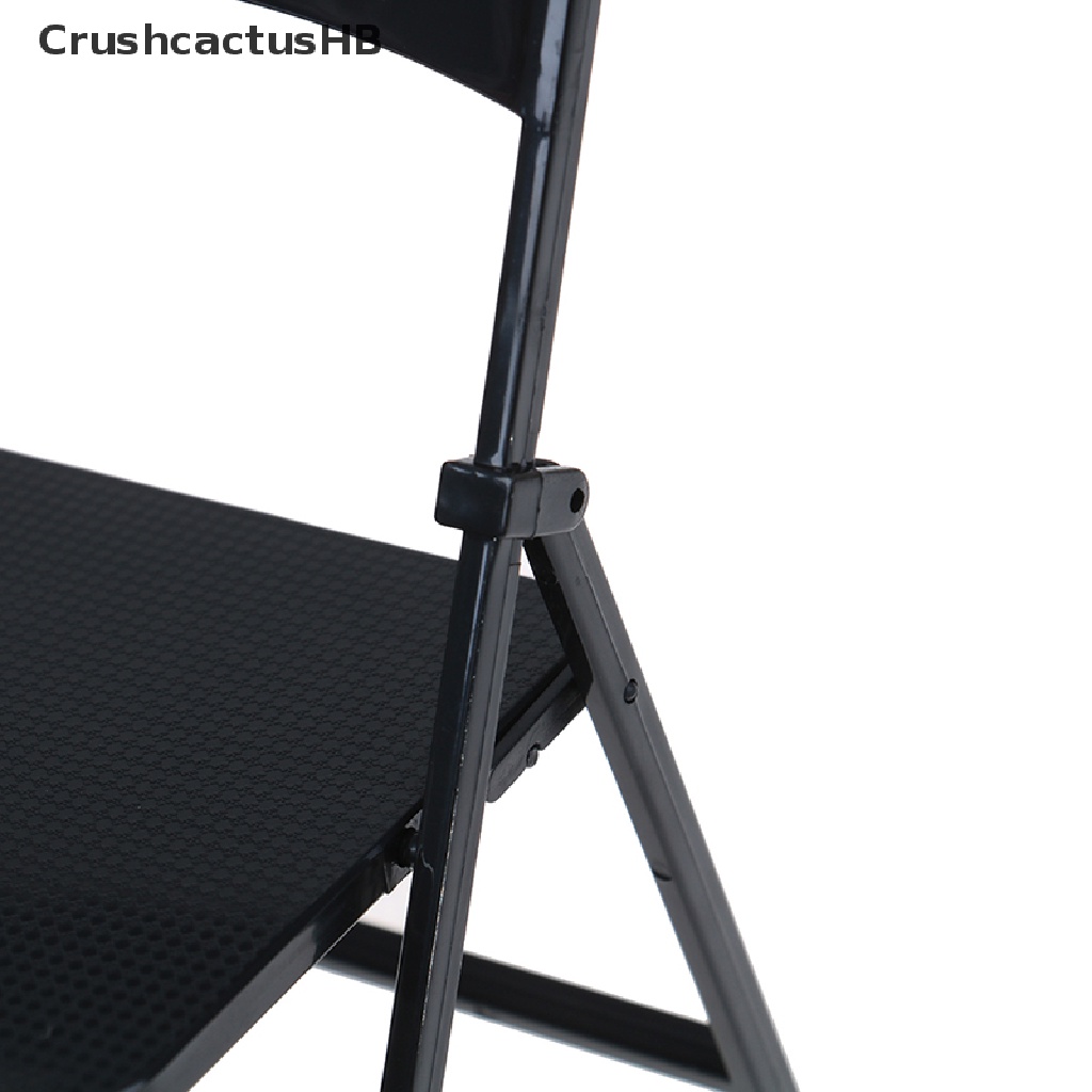 [CrushcactusHB] 1/6 Scale dollhouse miniature furniture folding chair for solider action figure Hot Sell
