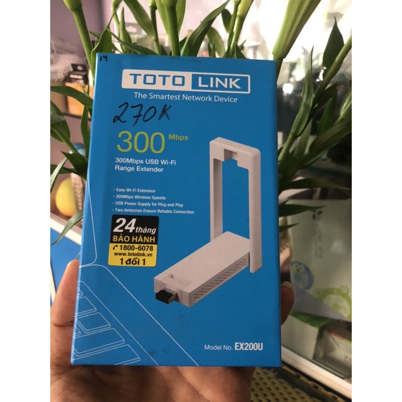 ⚡Giá Gốc⚡ Kích Sóng Wifi 300M 2 Râu TOTO LINK Cao cấp