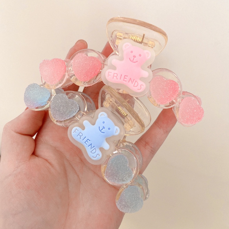 Kẹp Tóc Hình Gấu Gummy Thời Trang Hàn Quốc Dễ Thương Cho Nữ