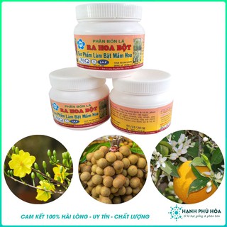 Phân Bón Lá Ra Hoa Bột 300gr Giúp Bật Mầm Hoa, Phân Hóa Mầm Hoa, Tỷ Lệ Đậu Quả Cao, Dùng Cho Lan, Hoa Kiểng, Cây Ăn Trái