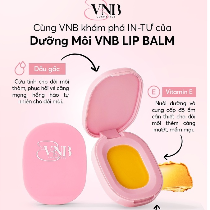 Dưỡng Môi VNB Chính Hãng Clip Balm